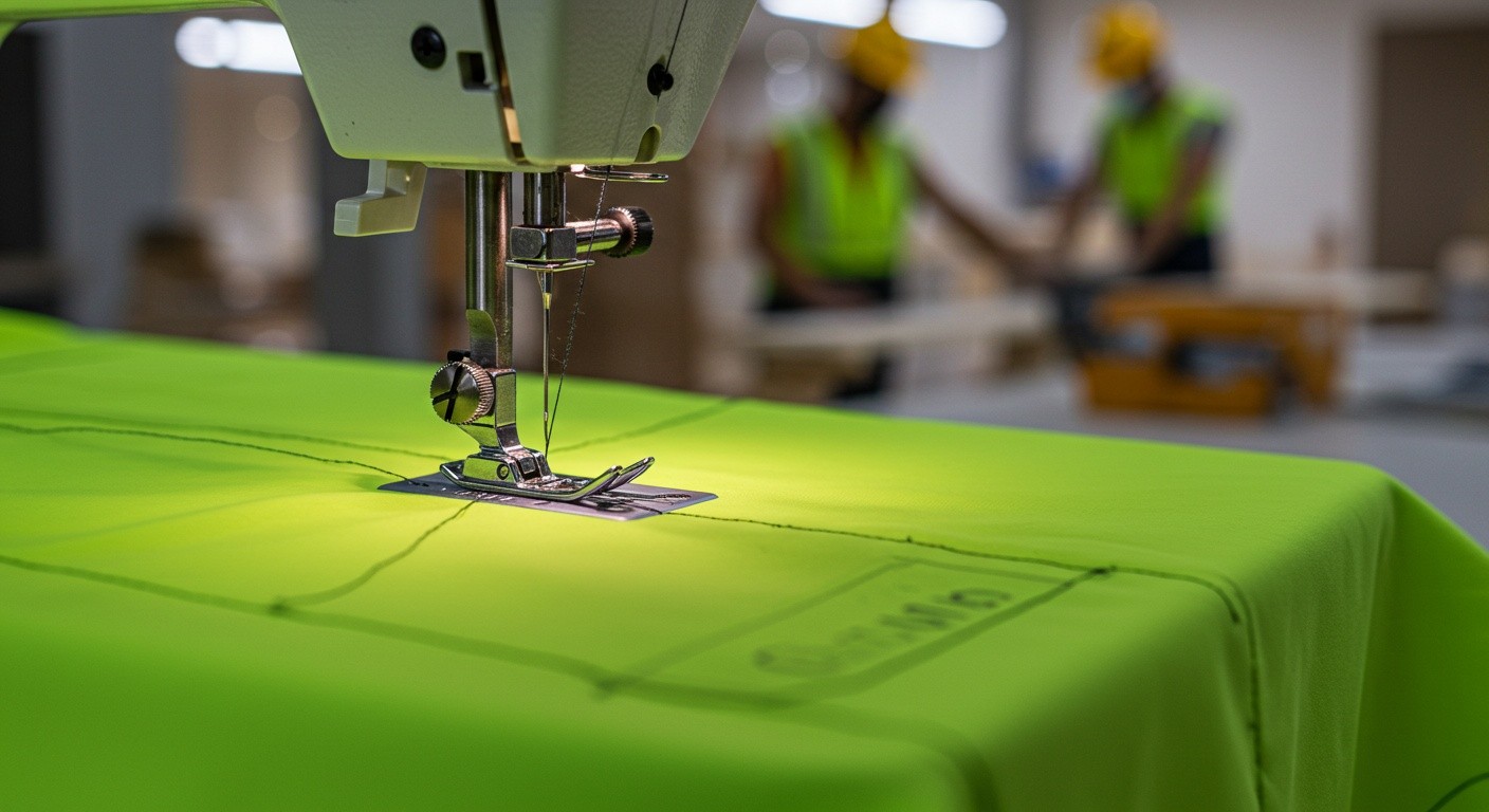 Пошив корпоративных строительных футболок