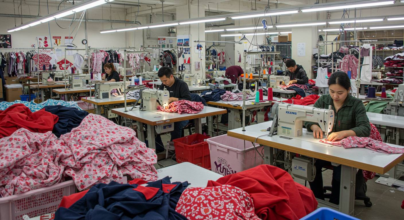 Швейная фабрика для пошива по назначению для детской одежды