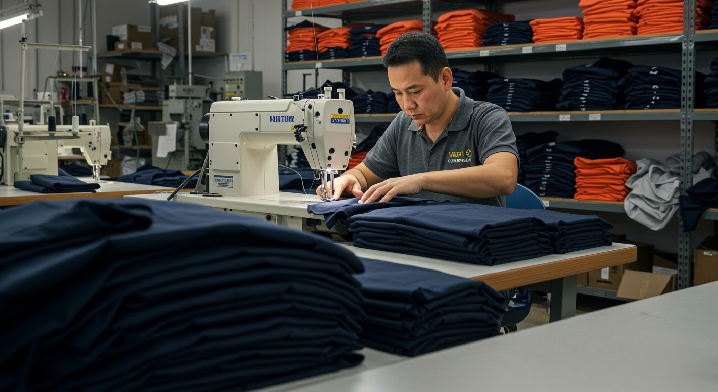 Корпоративные строительные футболки