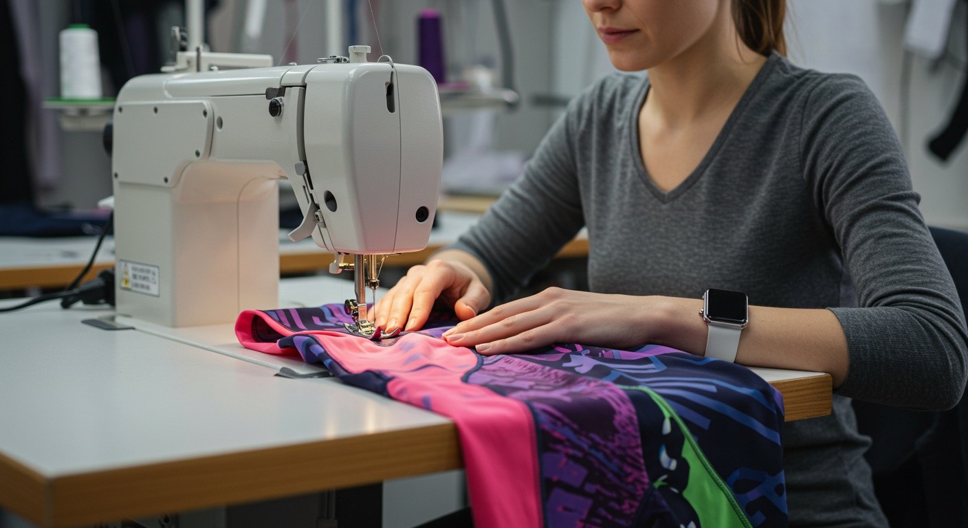 Особенности шитья спортивных леггинсов для женщин