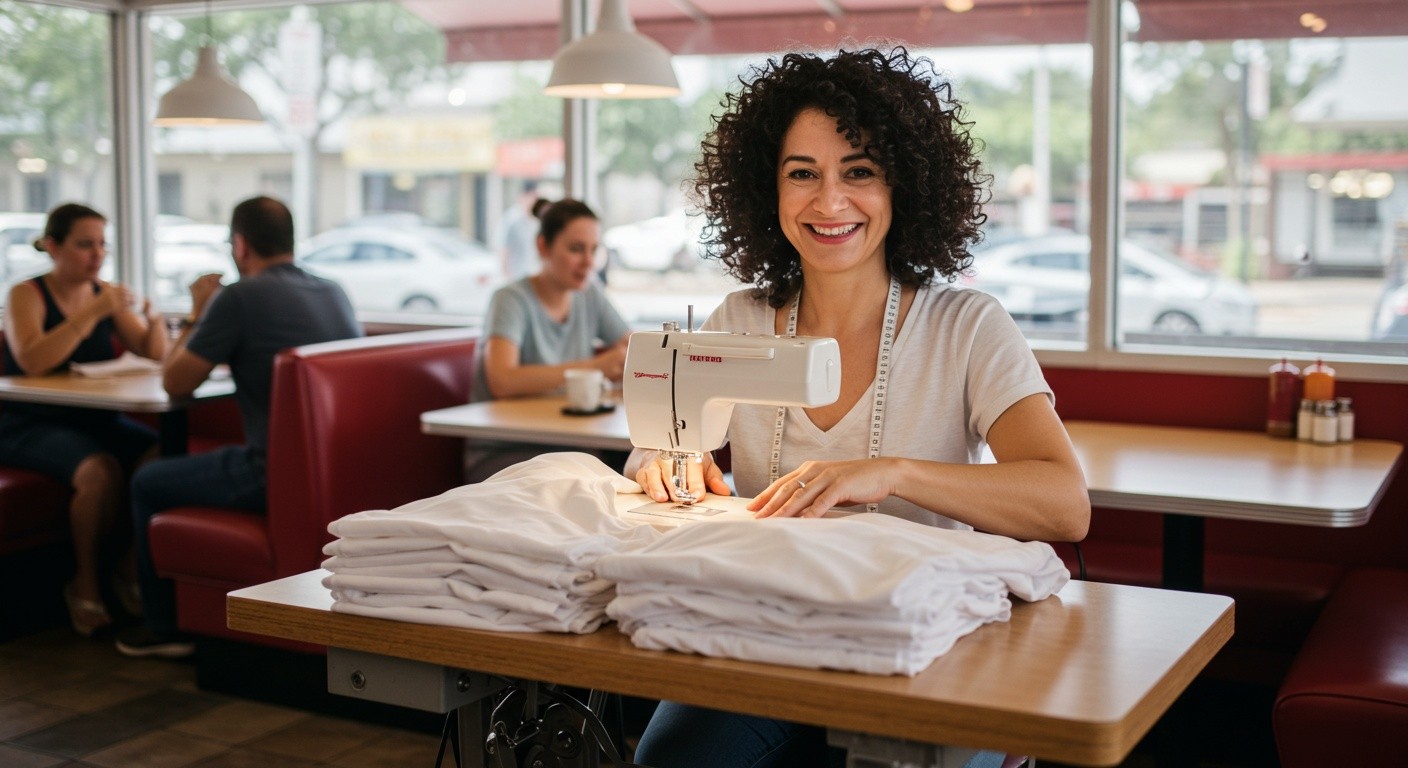 Повседневные ресторанные футболки