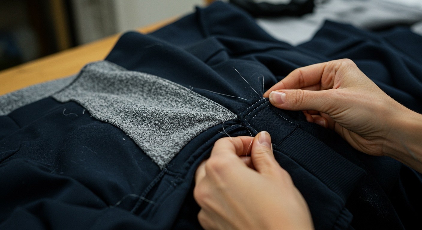 Пошив спортивной одежды из переработанных материалов