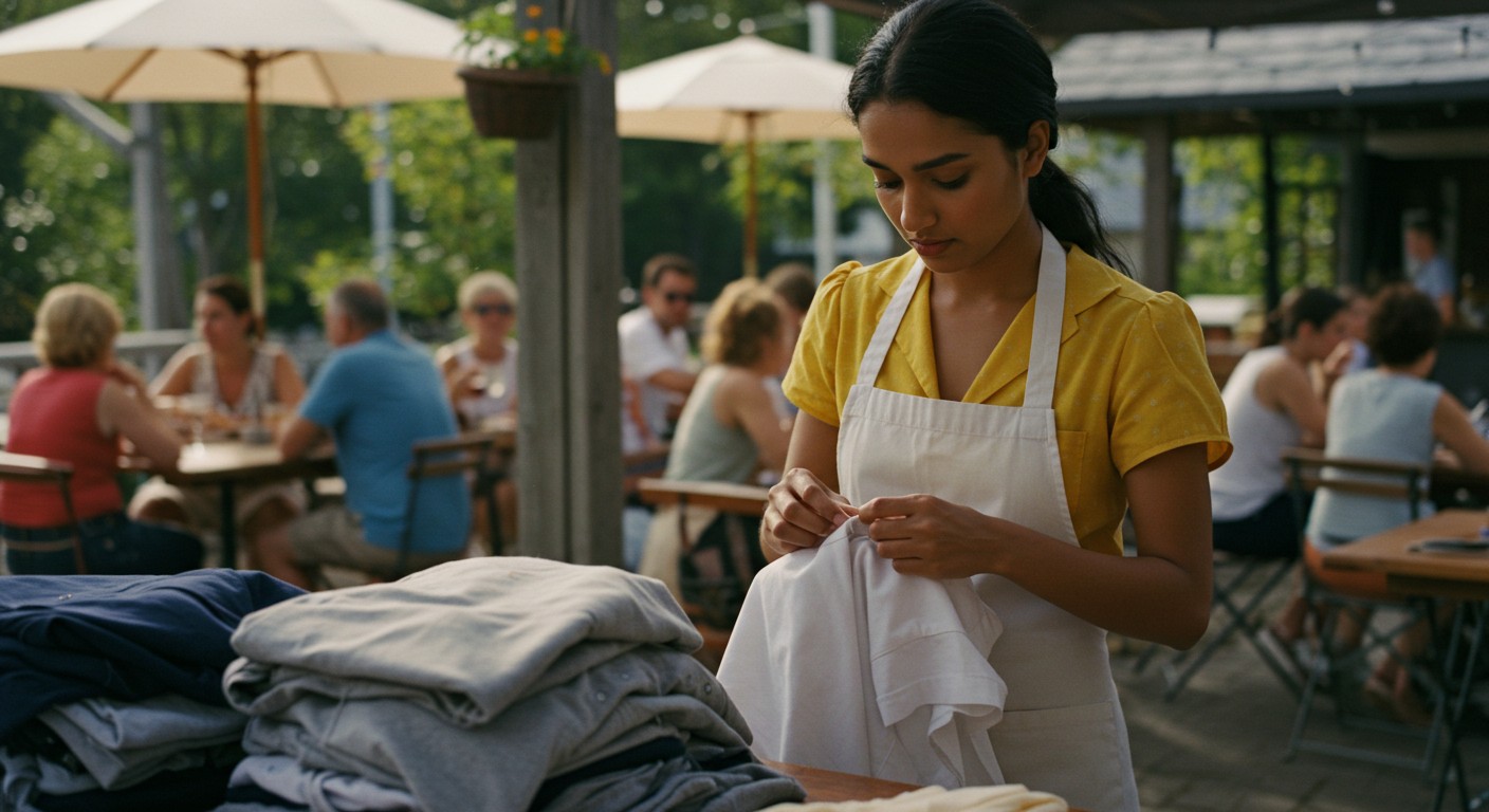 Летние футболки для персонала ресторана