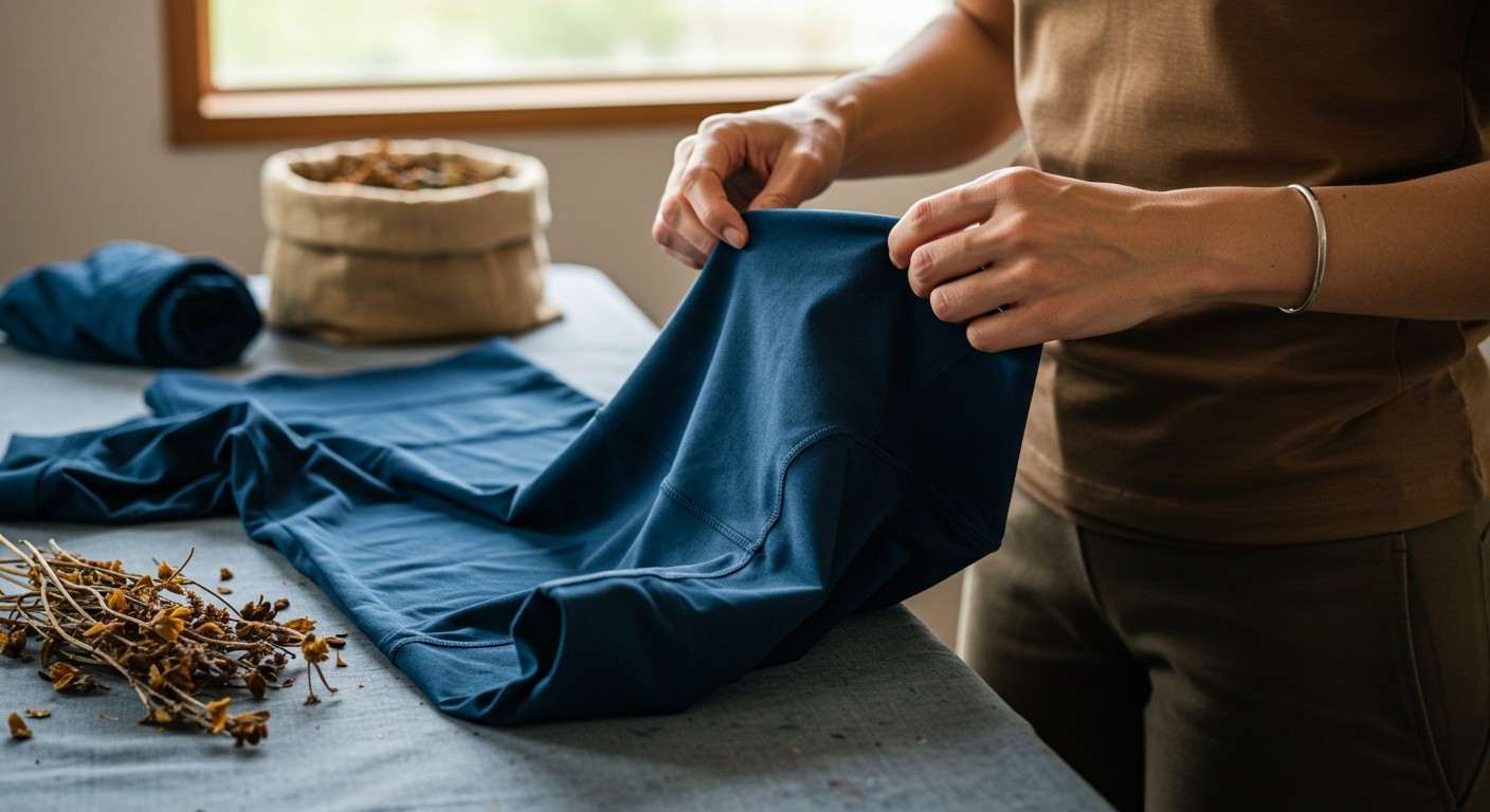 Пошив спортивной одежды с использованием натуральных красителей