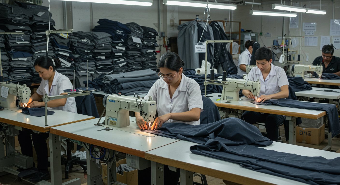 Пошив одежды с прямым кроем для мужчин