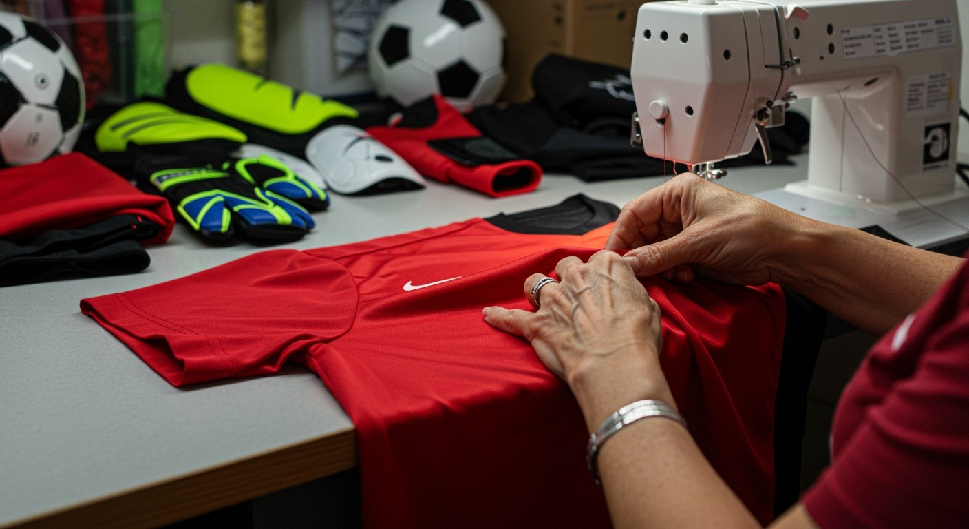 Пошив спортивной одежды для детских футбольных команд