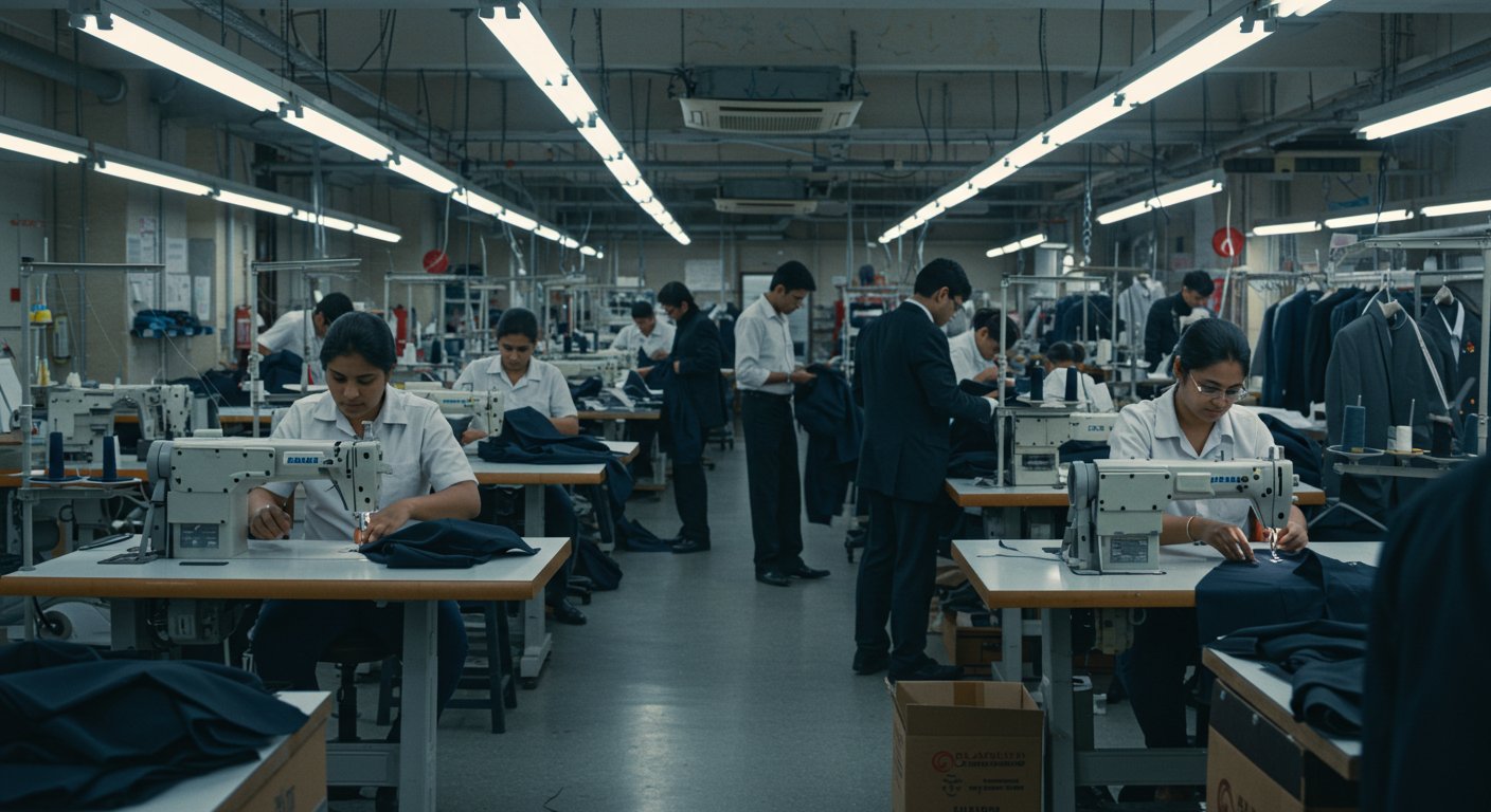 Швейная фабрика для пошива по масштабу для среднесерийного производства домашнего текстиля