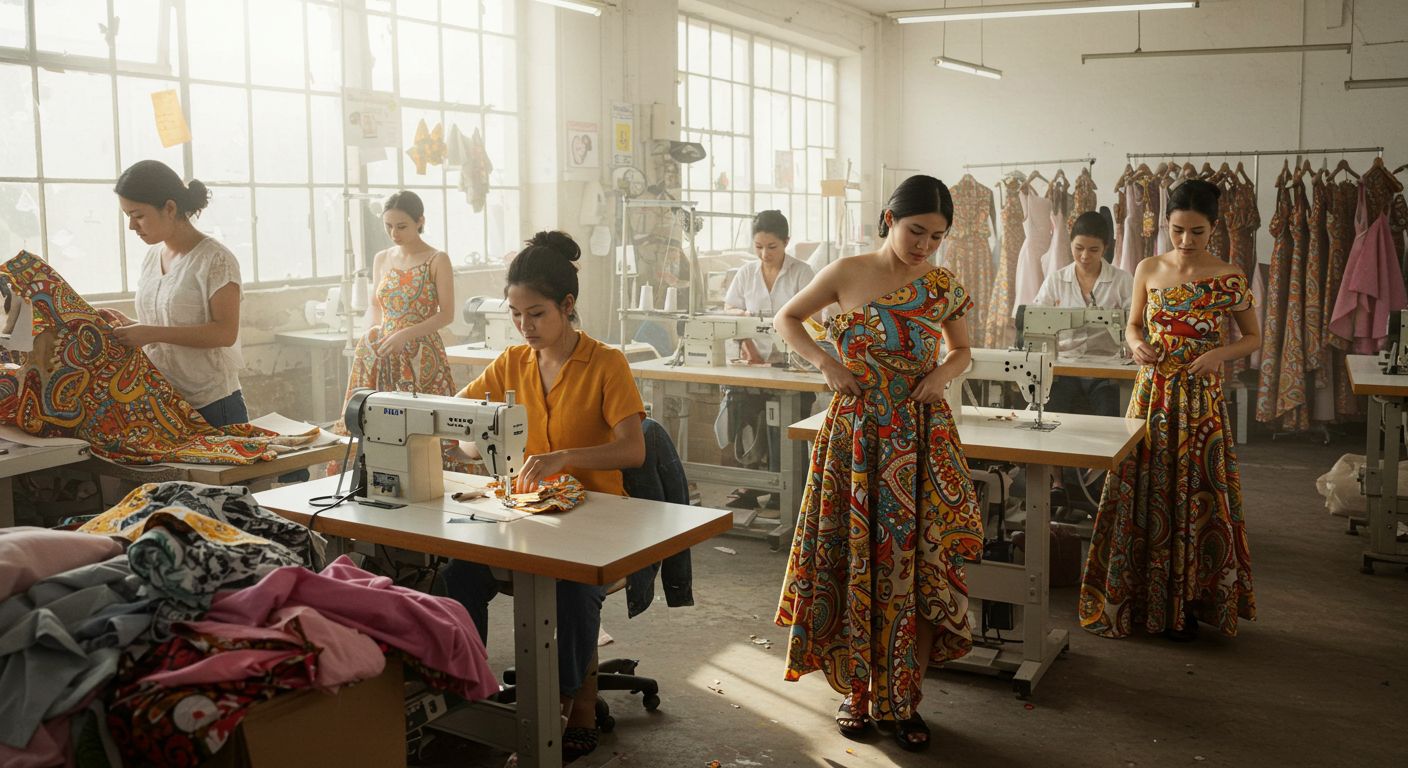 Пошив юбок с асимметричным кроем