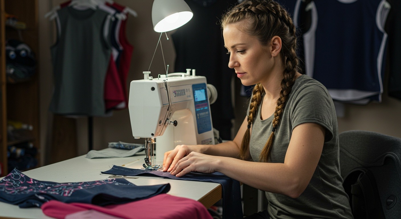 Женский спортивный жилет с усиленными швами Женский спортивный жилет с усиленными швами