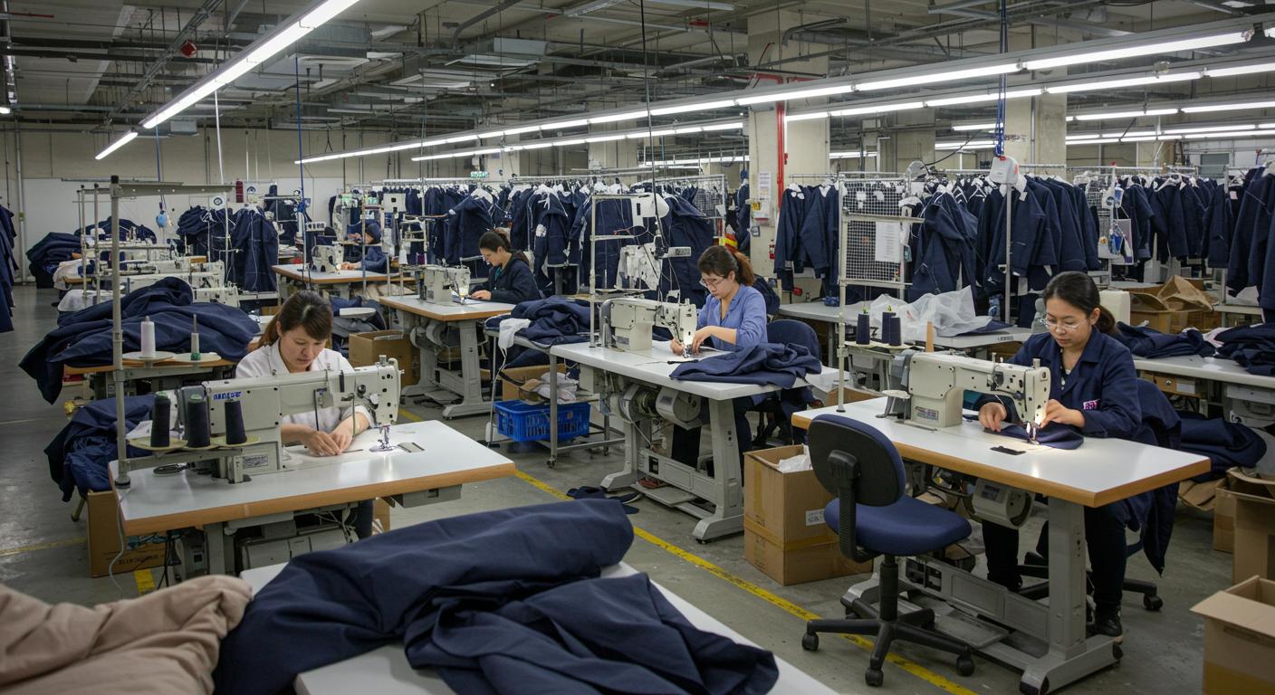 Пошив верхней одежды крупными партиями Оптовое производство верхней одежды