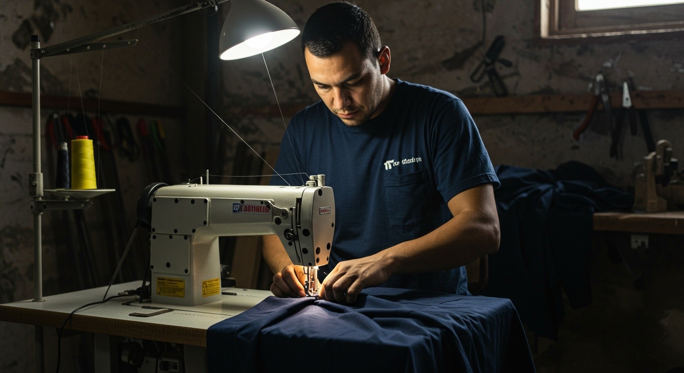 Пошив строительных рабочих футболок