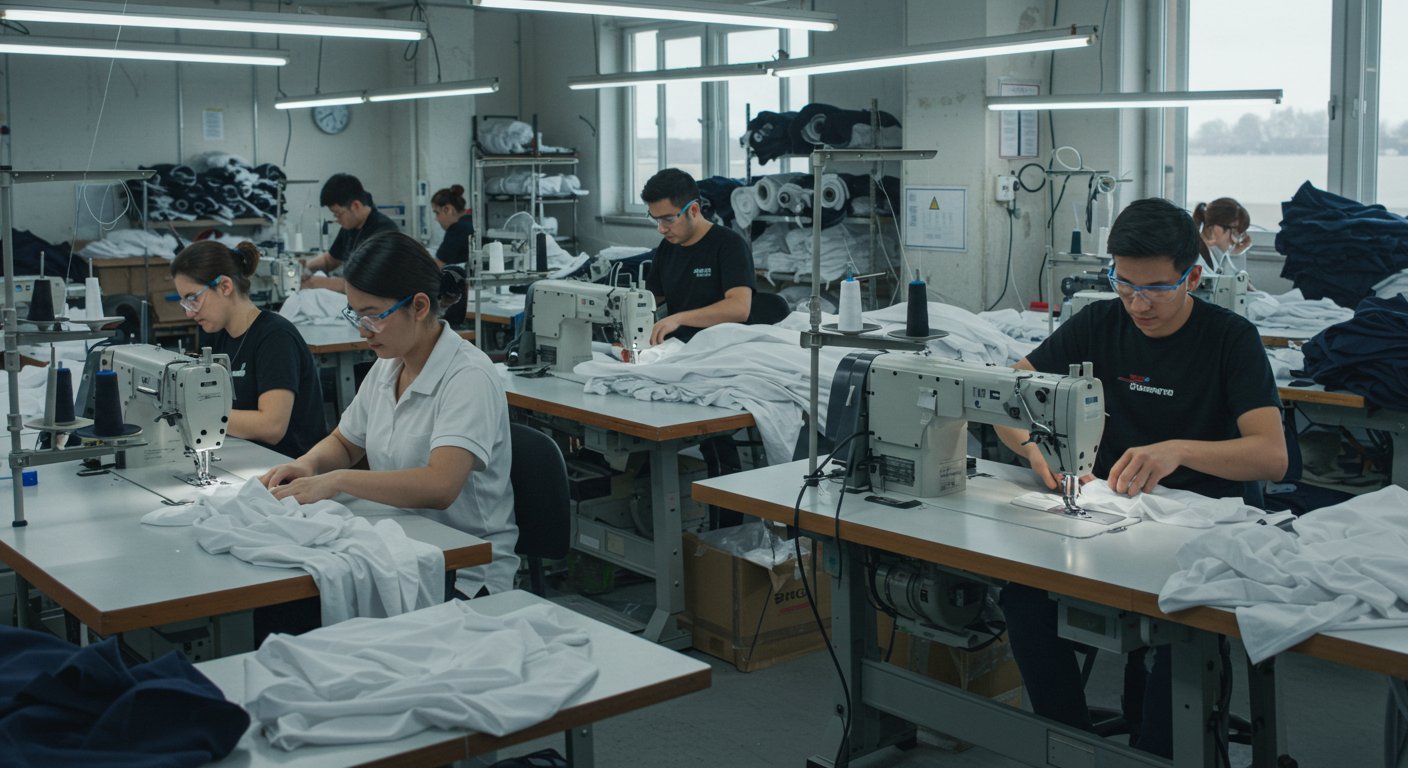 Производственные рабочие футболки