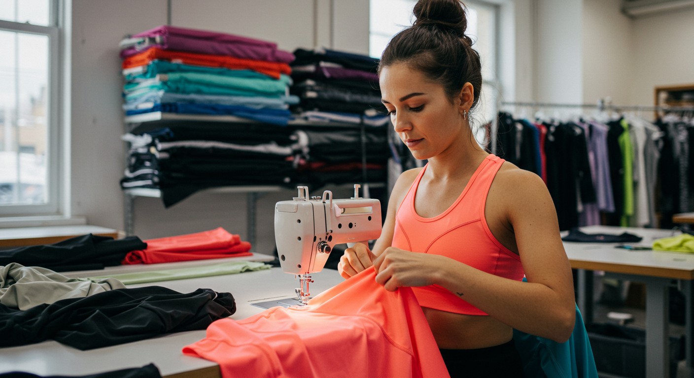 Пошив одежды для фитнес-центров и клубов