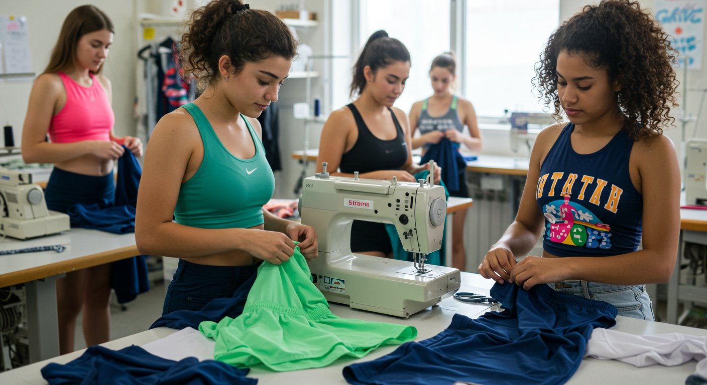 Пошив спортивной одежды для летних спортивных лагерей