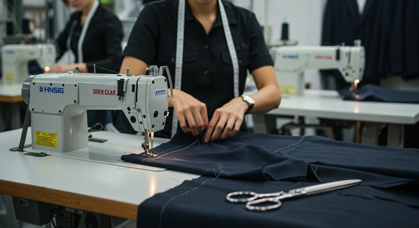 Пошив деловой одежды с приталенным кроем