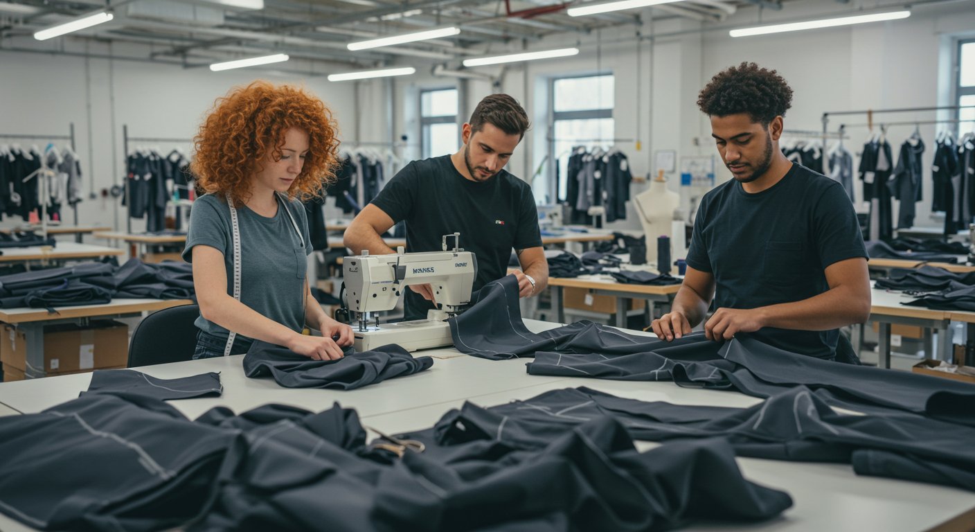 Пошив спортивной одежды из синтетических материалов Пошив спортивной одежды