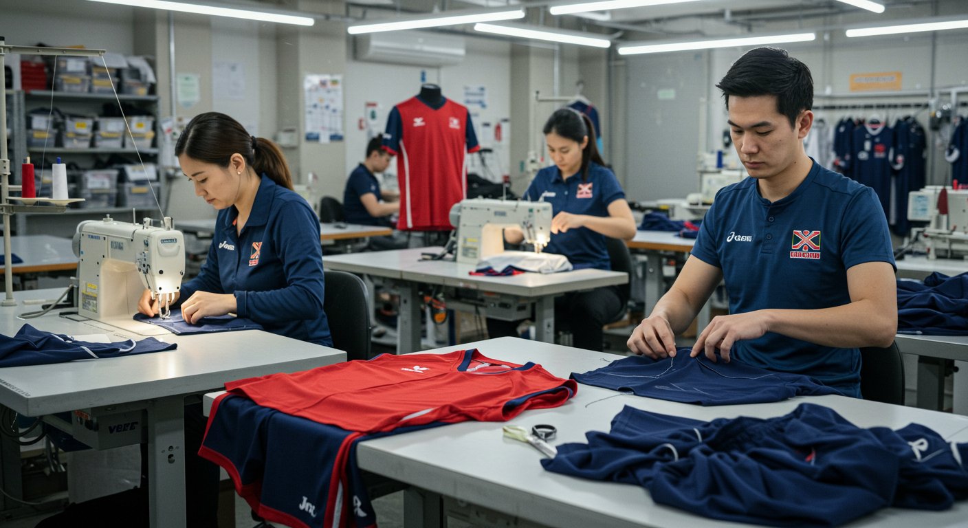 Пошив спортивной одежды для корпоративных волейбольных команд