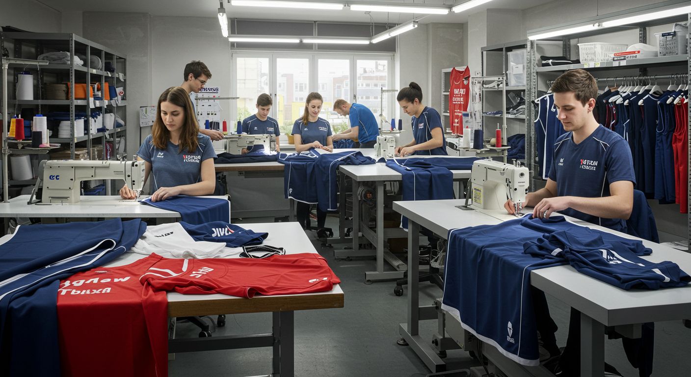 Пошив спортивной одежды для корпоративных волейбольных команд Пошив спортивной одежды для корпоративных волейбольных команд