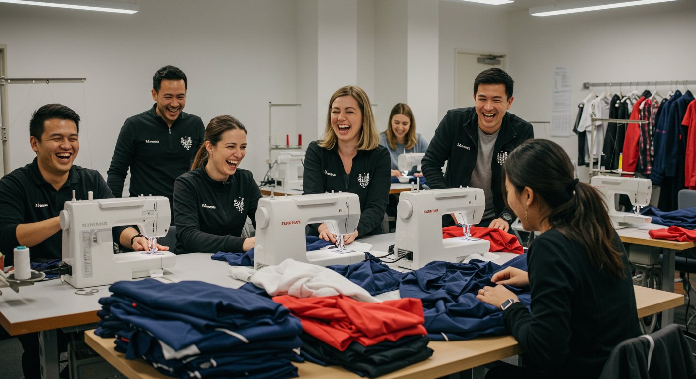 Пошив спортивной одежды для корпоративных тимбилдинговых мероприятий