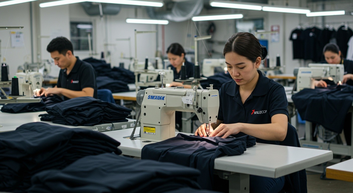 Корпоративные футболки средними партиями