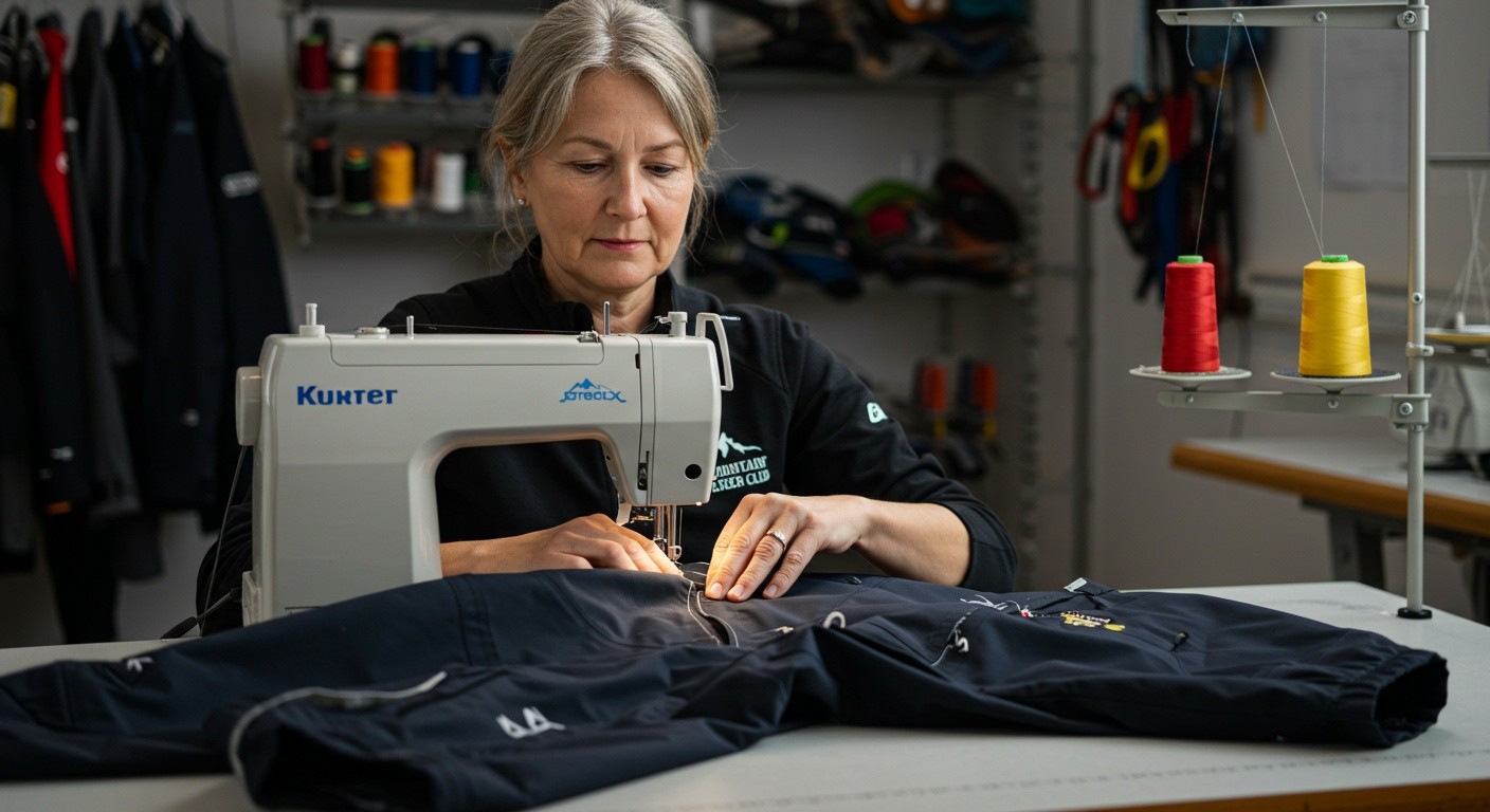 Пошив спортивной одежды для альпинистских клубов Спортивная форма для альпинистского клуба