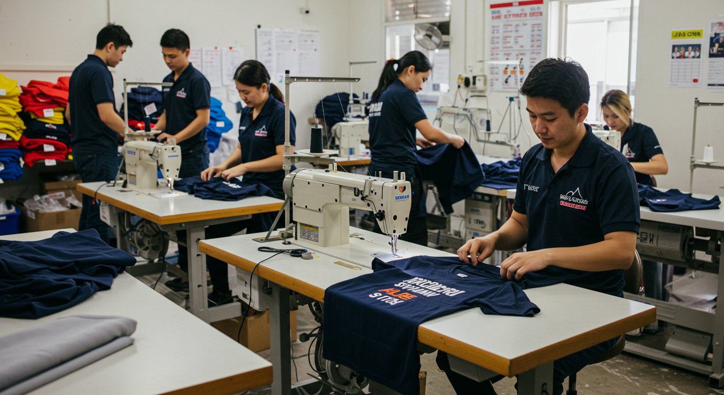 Промо футболки средними партиями