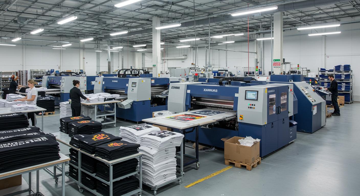 Корпоративные футболки крупными партиями