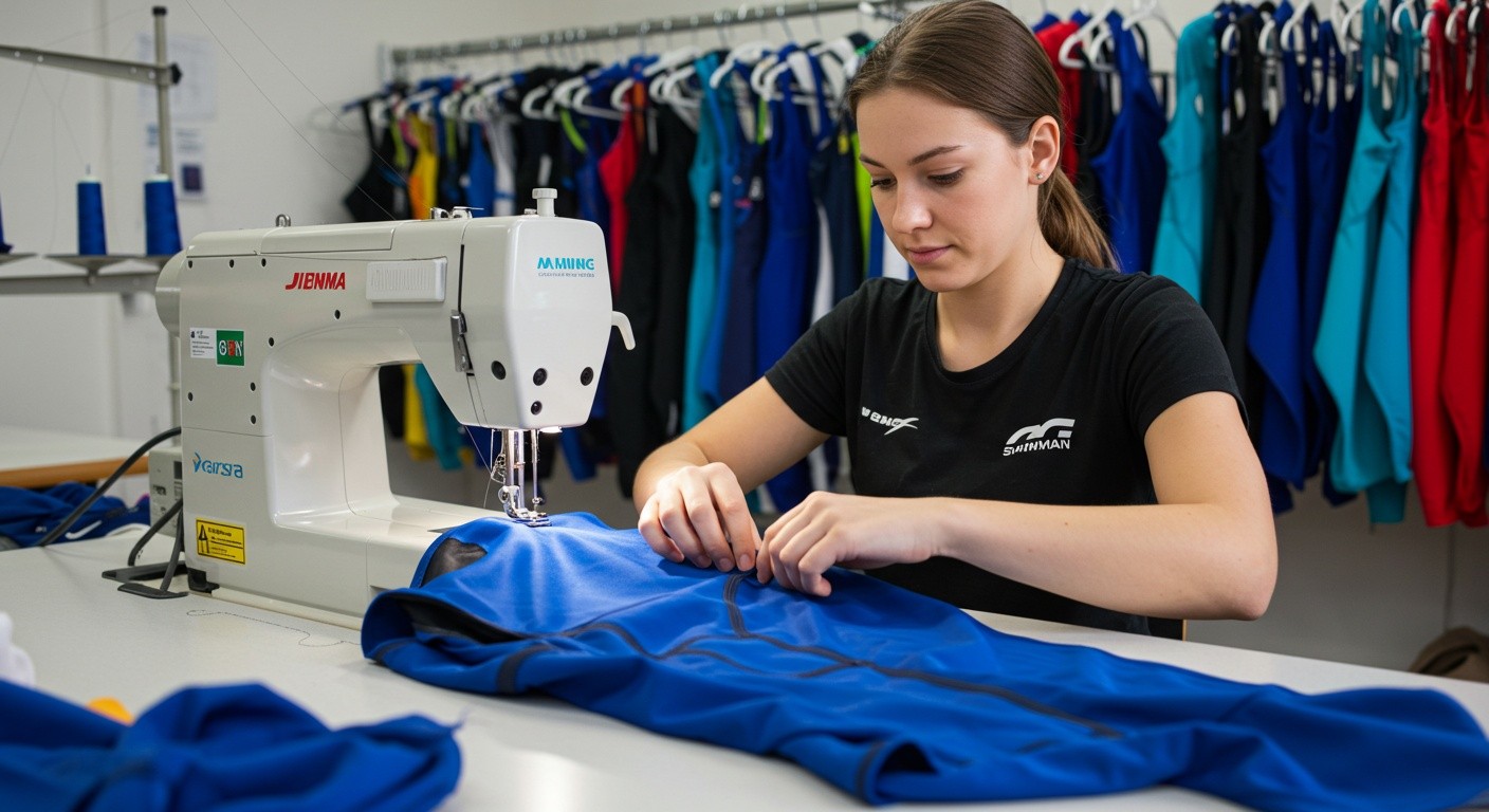 Пошив спортивной одежды для плавательных соревнований Спортивная форма для плавательных соревнований