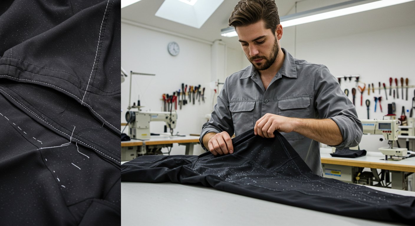 Пошив спортивной одежды из водоотталкивающих материалов
