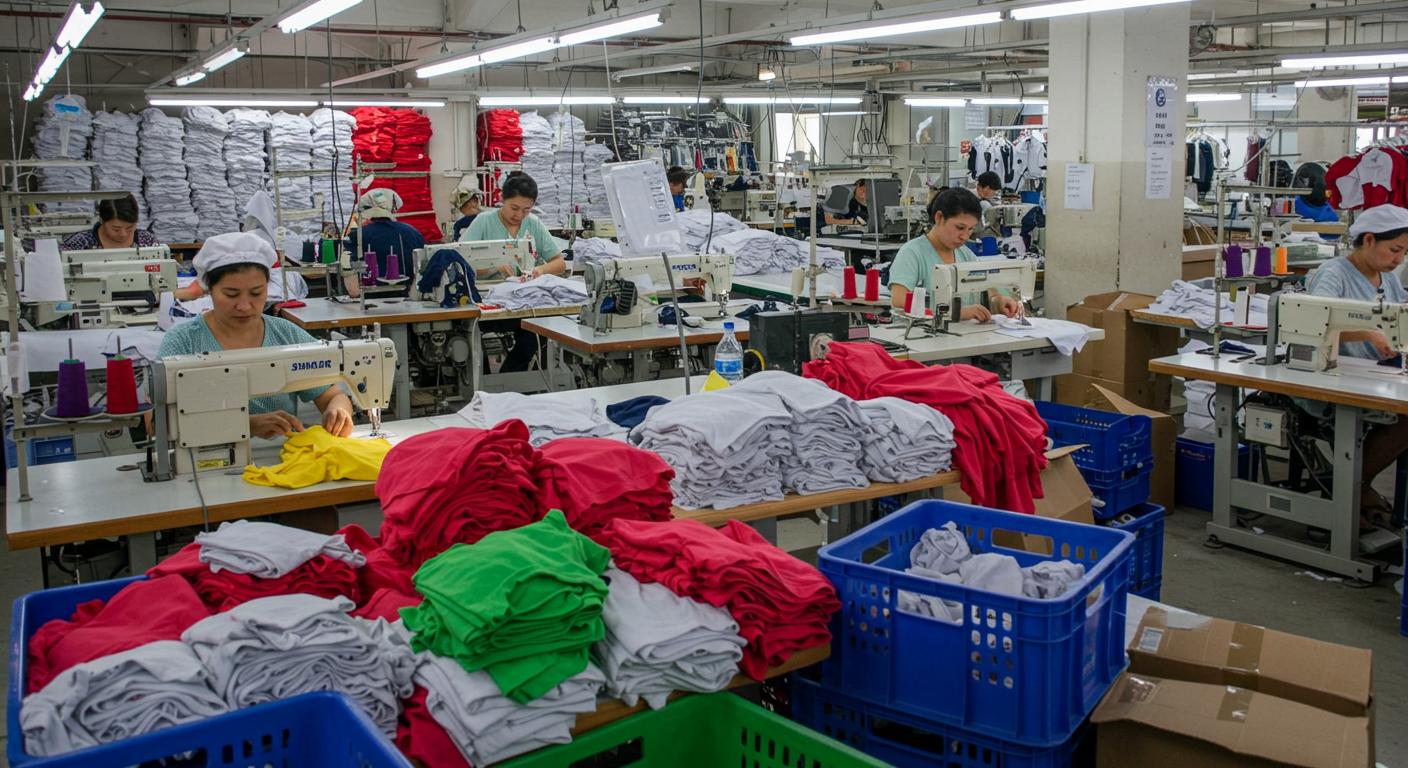 Пошив детских футболок крупными партиями