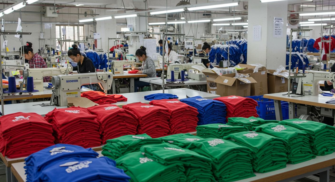 Детские футболки крупными партиями