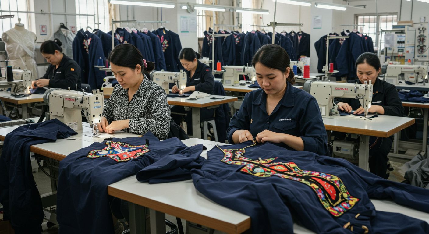 Жакет с декоративными вставками и карманами