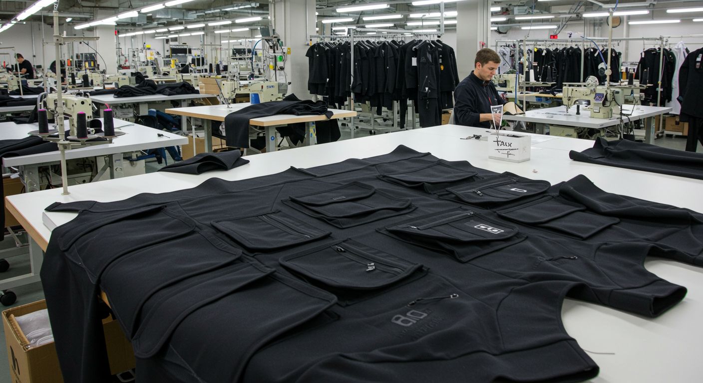 Спортивная одежда с функциональными карманами Спортивная одежда с функциональными карманами