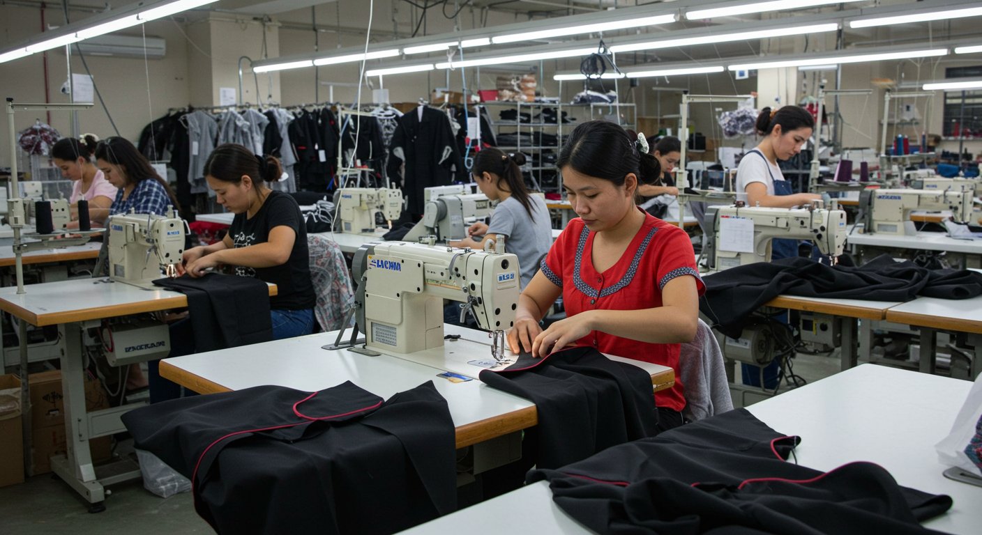 Блузка с акцентной отделкой и карманами