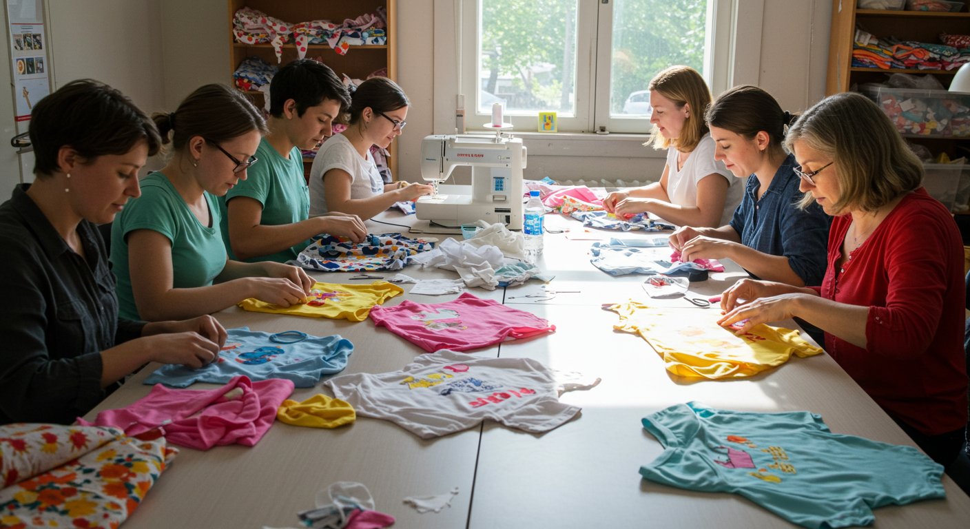 Детские футболки для массовых мероприятий