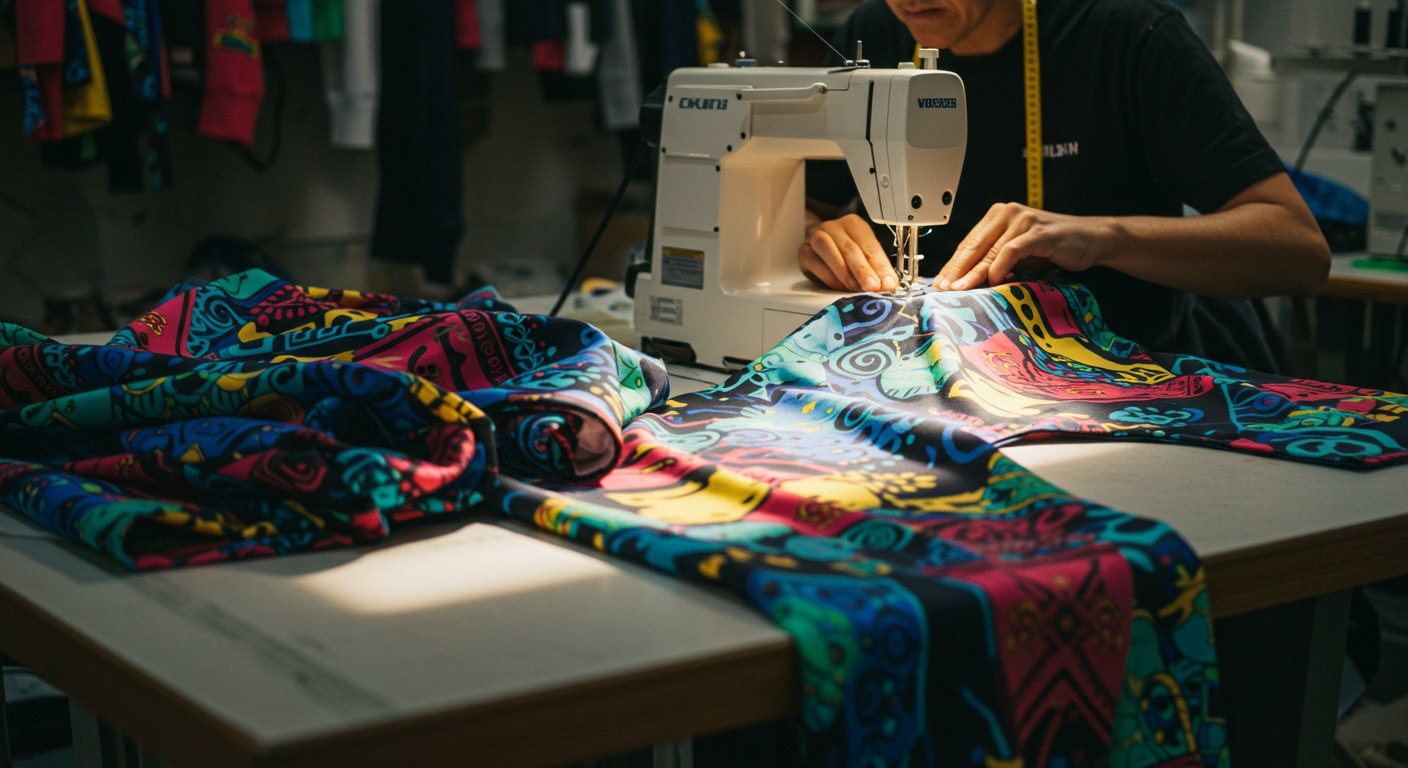 Пошив спортивной одежды с уникальной расцветкой