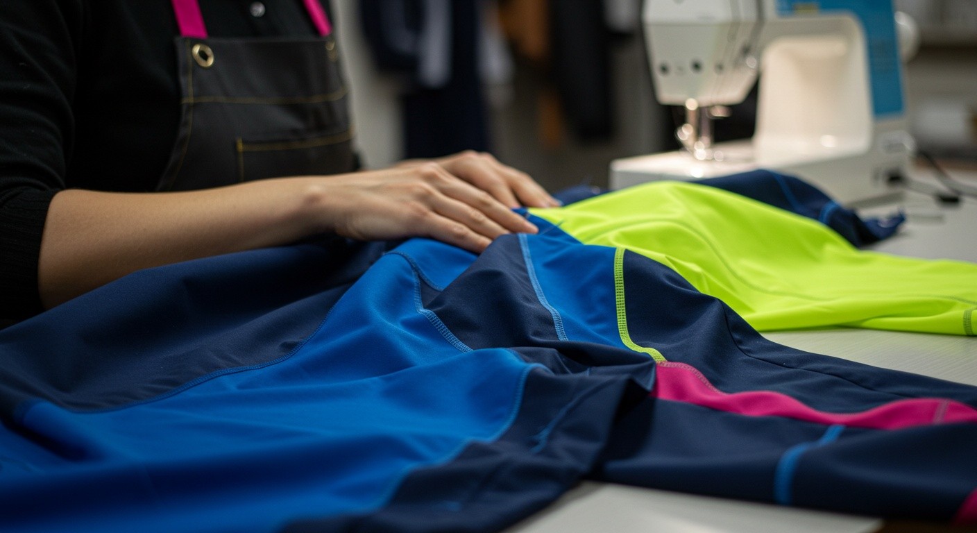 Пошив спортивной одежды с уникальной расцветкой Спортивная одежда с уникальной расцветкой