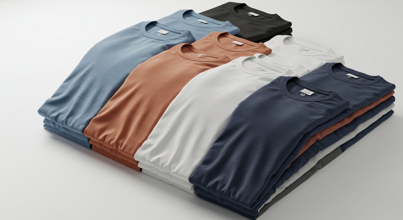 Пошив повседневных футболок оптом