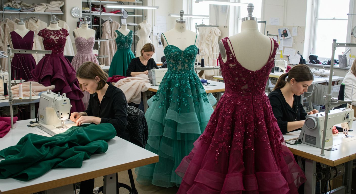 Вечернее платье с многоуровневыми вставками Вечернее платье с многоуровневыми вставками