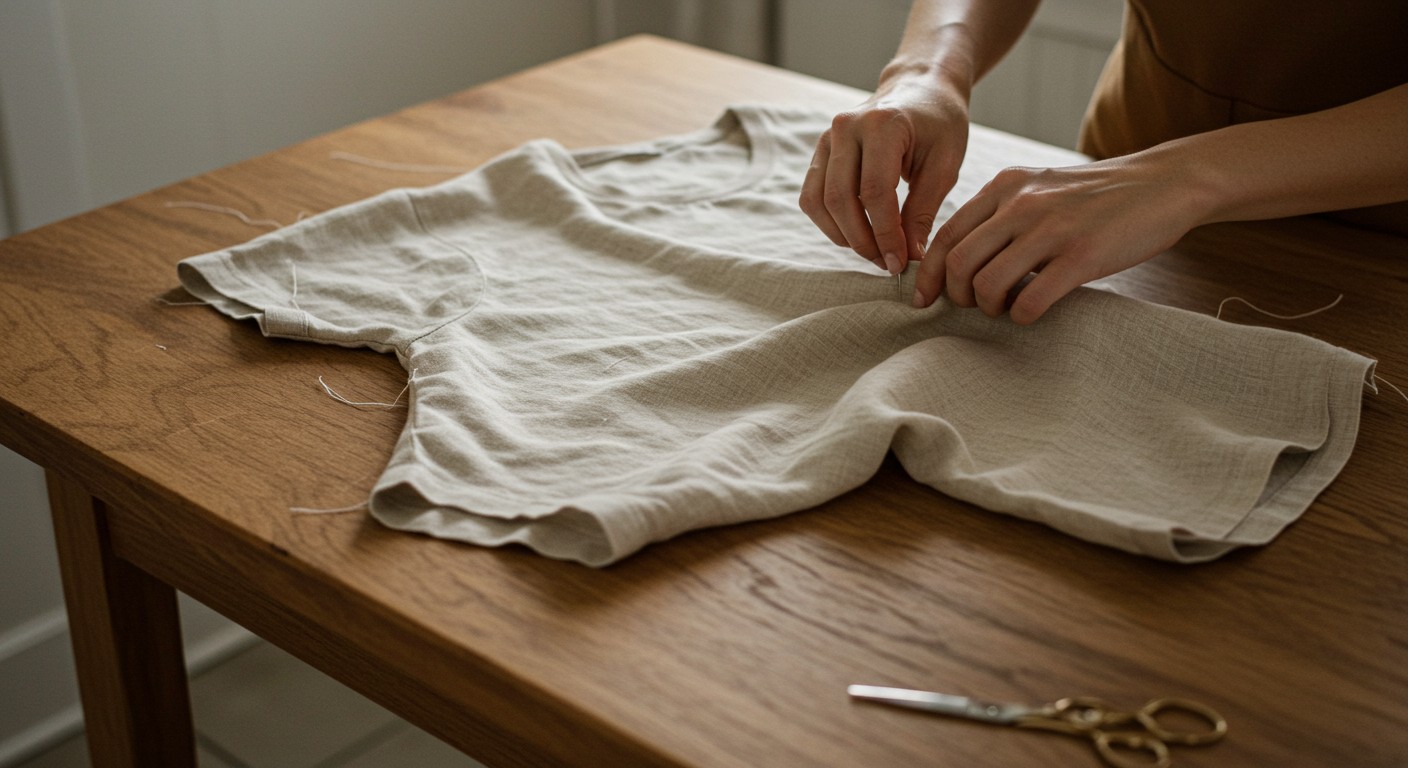 Пошив футболок из смесовых тканей