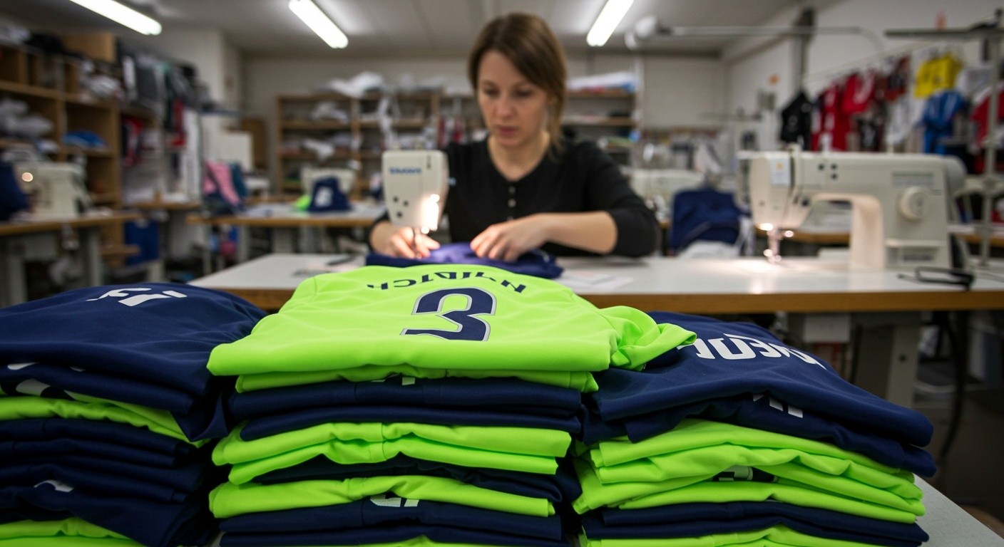 Пошив спортивной одежды для мини футбольных команд