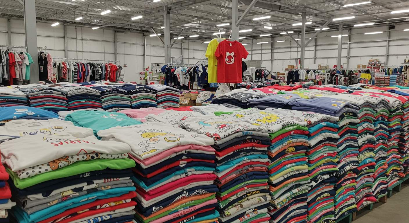 Пошив детских футболок оптом