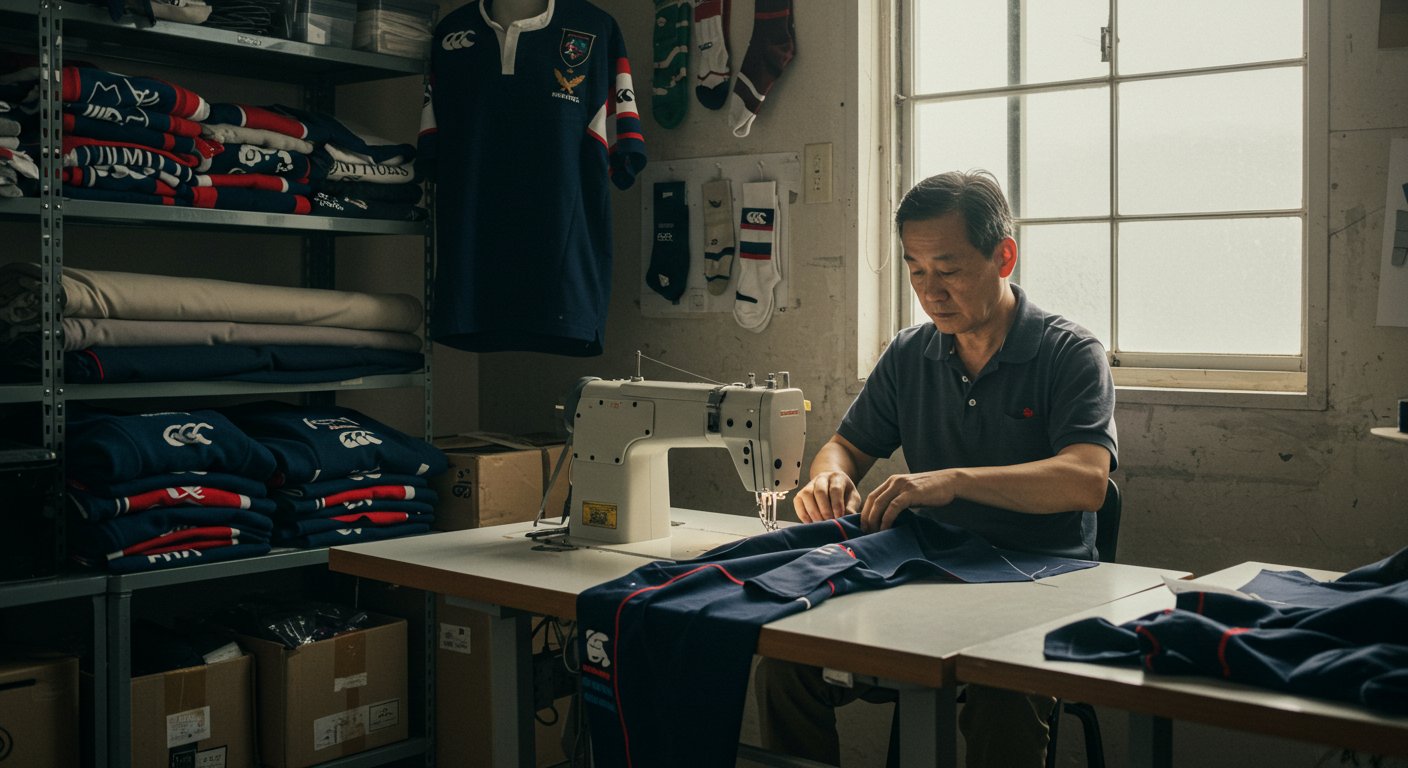 Пошив спортивной одежды для малых регбийных команд