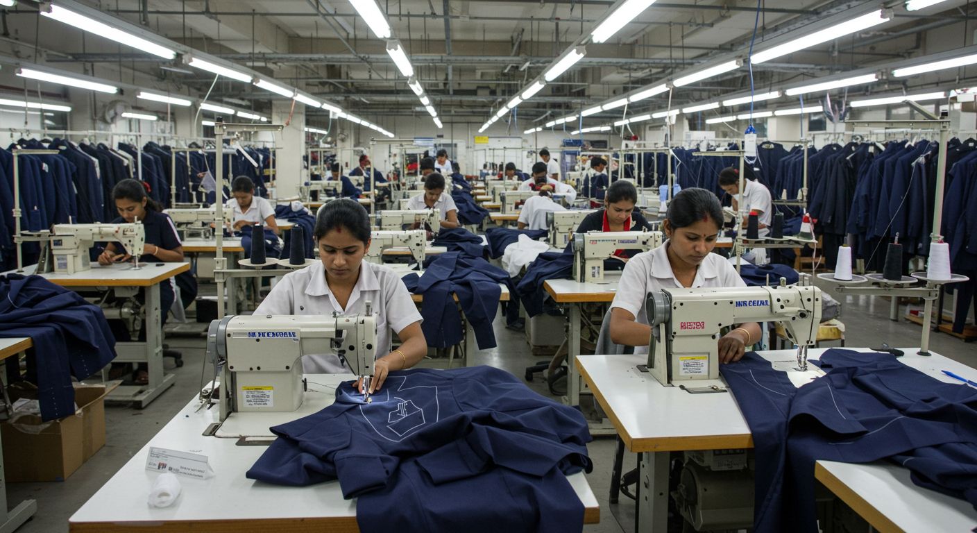 Корпоративная одежда сложной конструкции