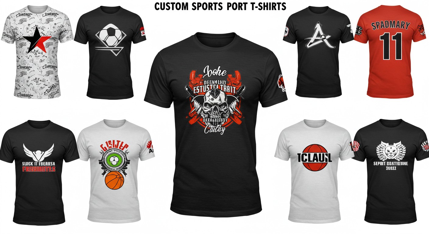 Пошив спортивных футболок на заказ