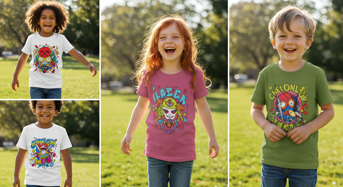 Пошив детских футболок на заказ