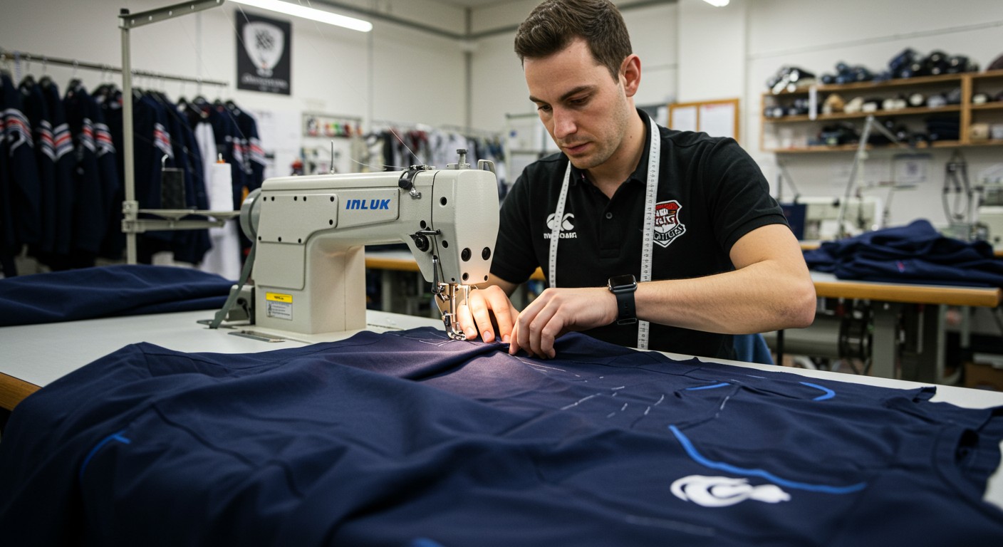 Пошив спортивной одежды для регбийных команд среднего размера