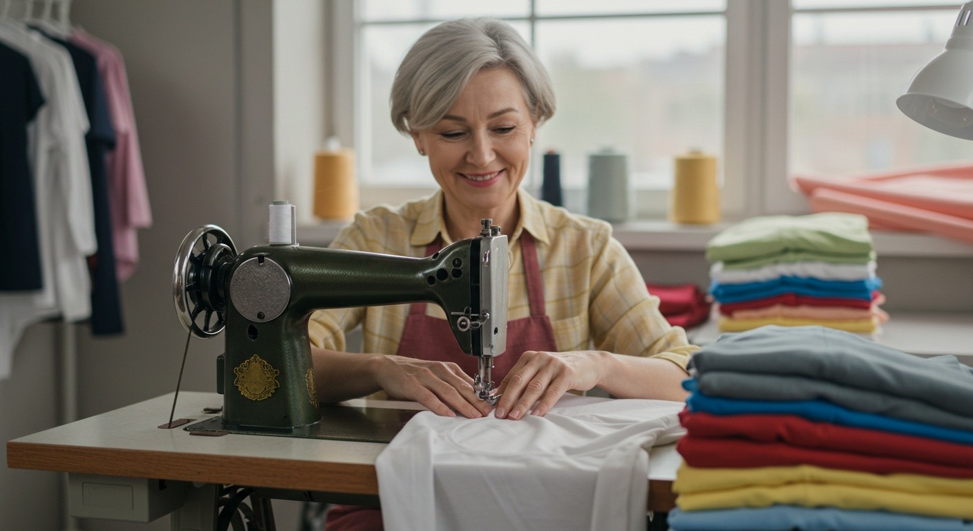 Пошив повседневных классических футболок