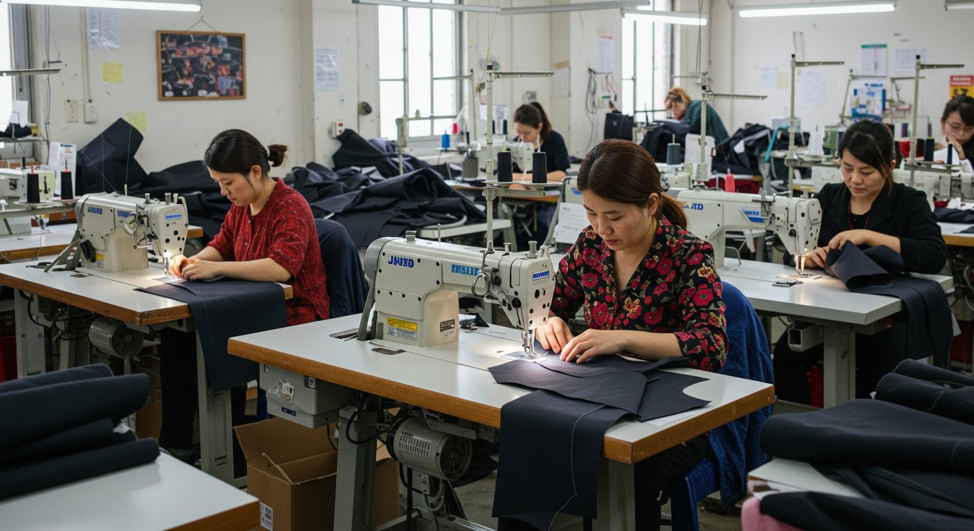 Пошив верхней одежды среднего качества