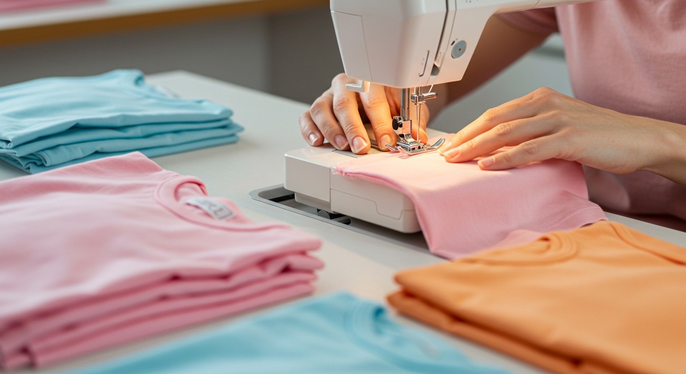 Пошив детских классических футболок